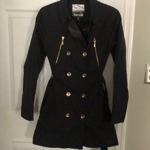Kenzie Black Trenchcoat